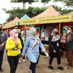 Road to Lampung Krakatau Festival 2022, Wagub Chusnunia Buka Festival Sarapan Pagi di Taman Gajah Lampung