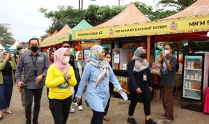 Road to Lampung Krakatau Festival 2022, Wagub Chusnunia Buka Festival Sarapan Pagi di Taman Gajah Lampung