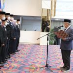 Pelantikan BWI Provinsi Lampung 2021-2024, Gubernur Arinal Minta Pengurus Jadi Motor Penggerak Pembinaan Nazhir Wakaf