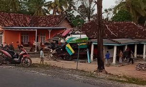 Bukan Ekskavator, Kecelakaan yang Tabrak Rumah di Tulang Bawang Ternyata Libatkan 3 Mobil dan 1 Alat Berat