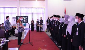 Pengukuhan Pengurus DPW Komnasdik Lampung 2022-2027, Gubernur Arinal Dukung Komitmen Pengurus dalam Menjawab Tantangan SDM Masa Depan