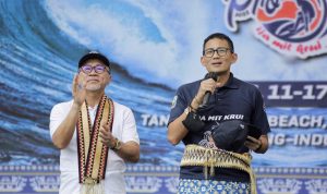 Menparekraf Sandiaga Uno Resmi Buka WSL Krui Pro Tahun 2022