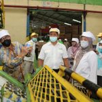Wagub Lampung Dampingi Mendes PDTT Kunjungi PT Great Giant Pineapple