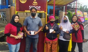 Sedop Bagikan 100 Porsi Menu Sarapan Pagi ke Masyarakat