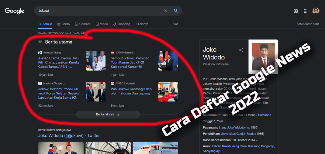 Cara Daftar Google News Terbaru 2022 || Foto: 5w1hindonesia.id
