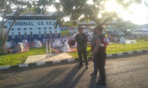 Puluhan Personel Gabungan Amankan Salat Idul Adha di Pringsewu