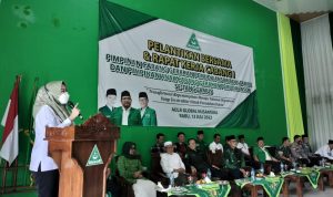 Hadiri Pelantikan dan Rapat Kerja Cabang I PC Pemuda Ansor, Bupati Tanggamus Tekankan Hal Ini