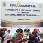 Terima Kunjungan Kerja Komisi IV DPR RI, Gubernur Paparkan Membaiknya Kinerja Pertumbuhan Ekonomi Lampung