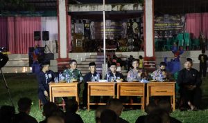 Polres Tanggamus Berikan Penyuluhan Hukum ke Ribuan Warga PSHT di Lapangan Merdeka