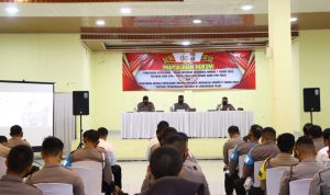 Hindari Penyalahgunaan Wewenang, Polres Pringsewu Gelar Penyuluhan Hukum Perpol Nomor 7 dan Perkap Nomor 2 Tahun 2022
