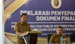 Pemprov Lampung Gelar Deklarasi Kesepakatan Dokumen Final Pascakonsultasi Publik