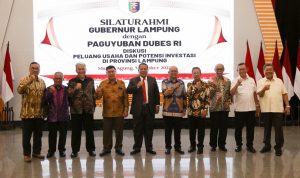 Percepat Pembangunan di Provinsi Lampung, Gubernur Arinal Ajak Paguyuban Dubes RI Bersinergi Buka Peluang Investasi