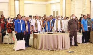 Hadiri Pelantikan dan Rakerda DPD KNPI Lampung 2022-2025, Gubernur Arinal Ajak Kader KNPI Bersinergi dalam Pembangunan