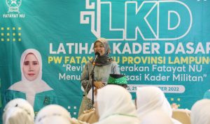 Wagub Lampung Buka Latihan Kader Dasar PW Fatayat NU dan Luncurkan Mentoring Pendidikan Politik Perempuan