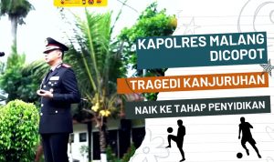 POLRI menonaktifkan Kapolres Malang, AKBP Ferli Hidayat terkait dengan Tragedi Kanjuruhan || Foto: Instagram @polresmalang_polisiadem || 5W1HINDONESIA.ID
