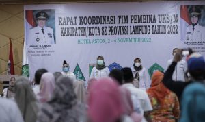 Wakil Gubernur Chusnunia Buka Rakor Tim Pembina UKS/M Kabupaten/Kota Se-Provinsi Lampung