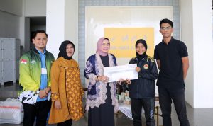 Ketua Perwosi Lampung Lepas Kontingen Mahasiswa untuk Ikuti Pomnas 2022