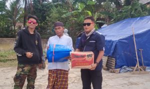 SMSI Bandar Lampung Salurkan Langsung Bantuan ke Korban Gempa Cianjur