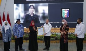 Pemprov Lampung Raih Anugerah Prakarsa Inklusi dari KND RI