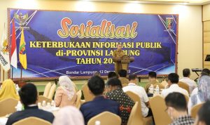 Bumikan UU Nomor 14/2008, Sekdaprov Fahrizal Darminto Buka Sosialisasi Keterbukaan Informasi Publik