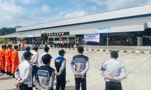 Sambut Nataru 2022/2023, HK Ruas Terpeka Gelar Apel Persiapan Bersama Seluruh Petugas