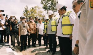 Gubernur Lampung Resmikan Jalan Masuk ke Gerbang Tol Kota Baru