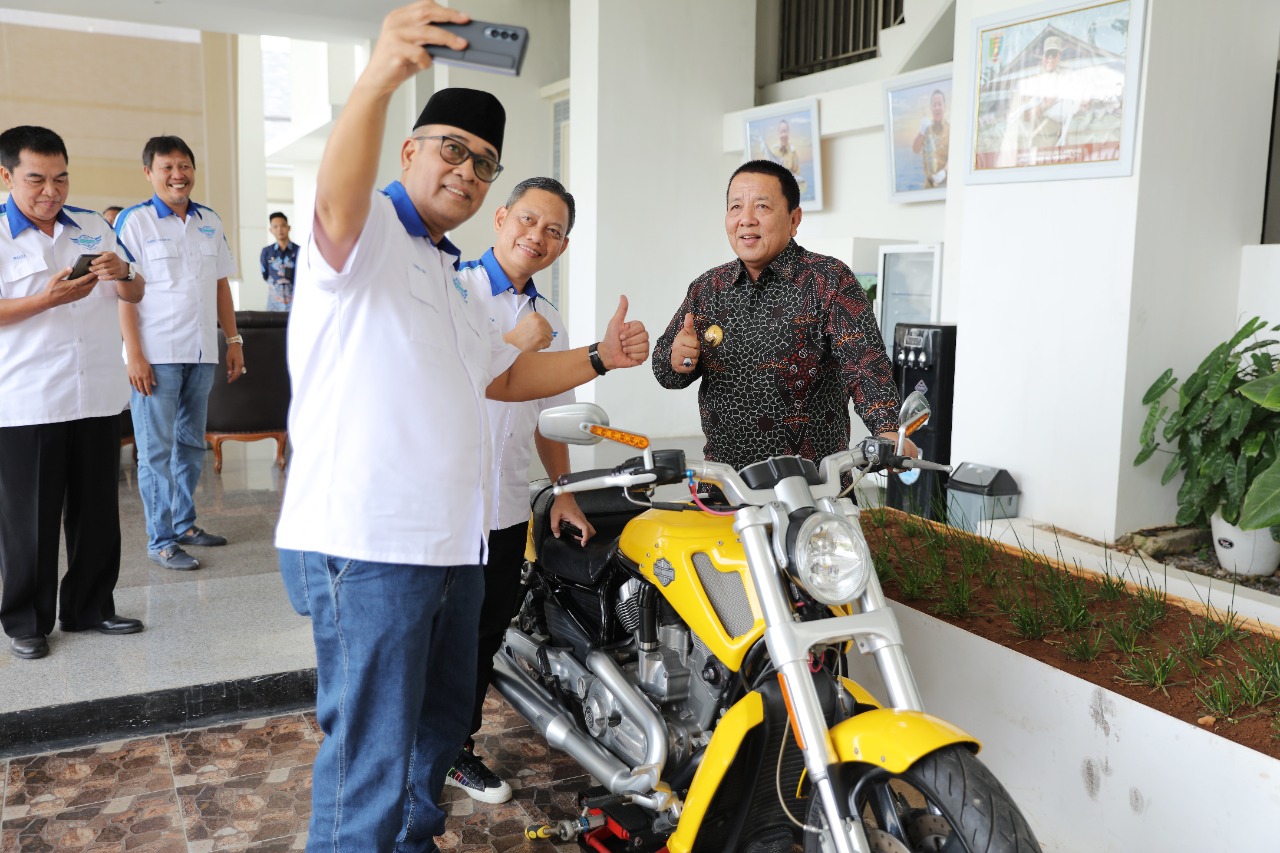 Gubernur Lampung Arinal Djunaidi mengharapkan kehadiran para bikers pada acara Lampung Elephant Bike Week 2023 dapat memberikan energi positif terutama pada peningkatan perekonomian Lampung || Foto: Adpim Pemprov Lampung