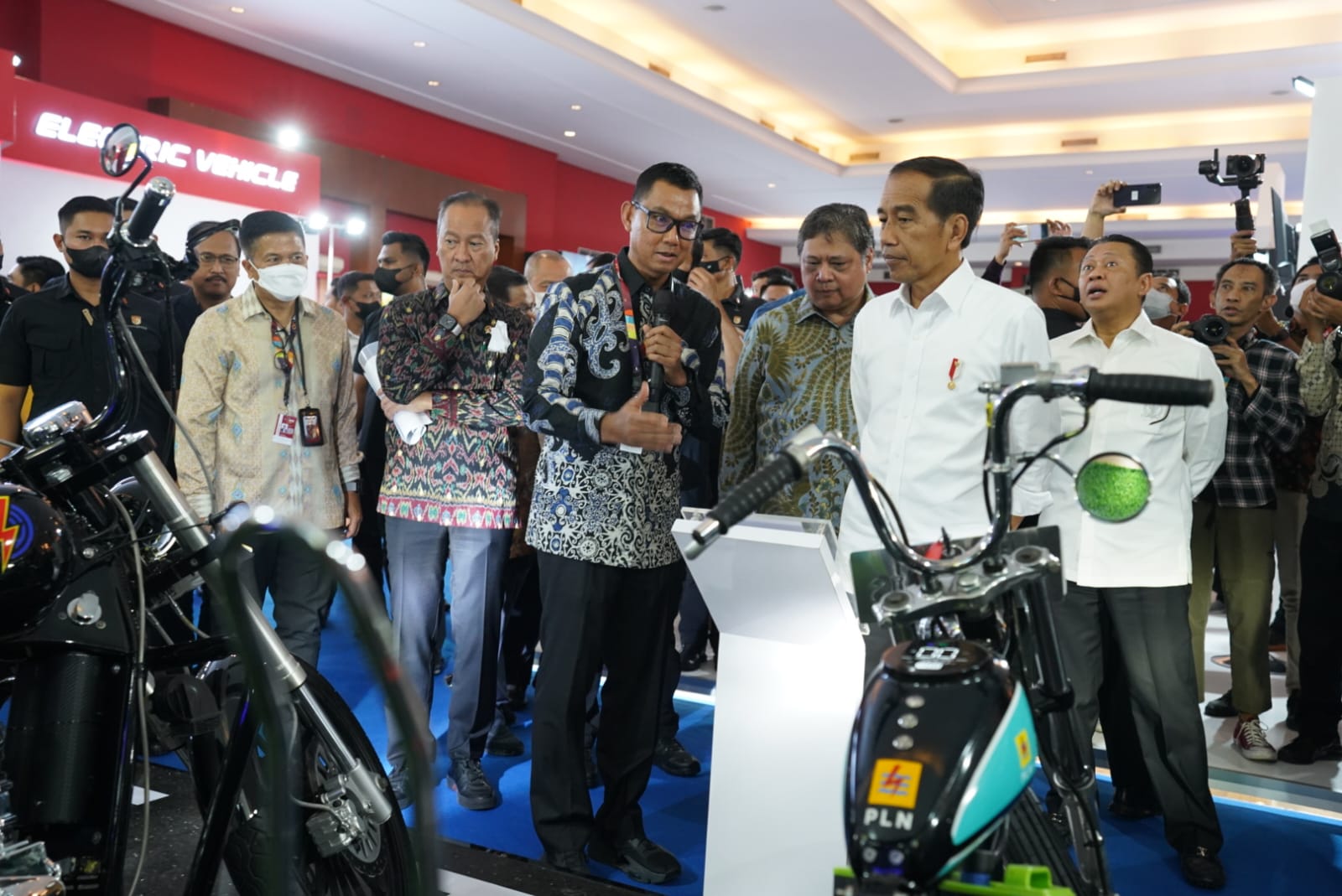 Presiden RI Joko Widodo saat membuka pameran otomotif tahunan The 30th Indonesia International Motor Show (IIMS) 2023 || Foto: Istimewa