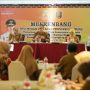Sekdaprov Lampung Fahrizal Darminto saat membuka Musrenbang Perempuan dan Anak di Ballroom Pesawaran Swiss Belhotel, Selasa (7/3/2023) || Foto: Adpim Pemprov Lampung