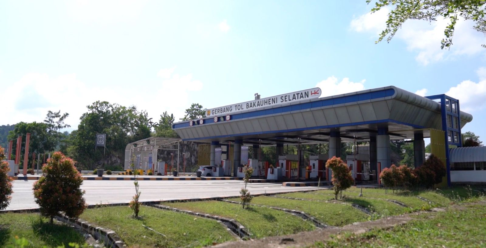 Suasana Gerbang Tol (GT) Bakauheni Selatan || Foto: Dok. HK ruas Bakter