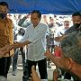Presiden RI Jokowi melaksanakan kunjungan kerja ke Pasar Natar, Kecamatan Natar, Kabupaten Lampung Selatan, Provinsi Lampung || Foto: Adpim Pemprov Lampung