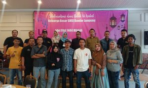 SMSI Bandar Lampung Gelar Halal Bihalal