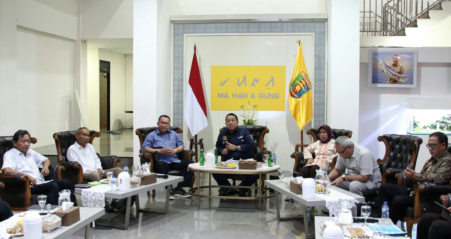 Suasana pertemuan antara pihak Pemerintah Provinsi Lampung dengan Institut Pertanian Bogor (IPB) dan Universitas Lampung || Foto: Adpim Pemprov Lampung