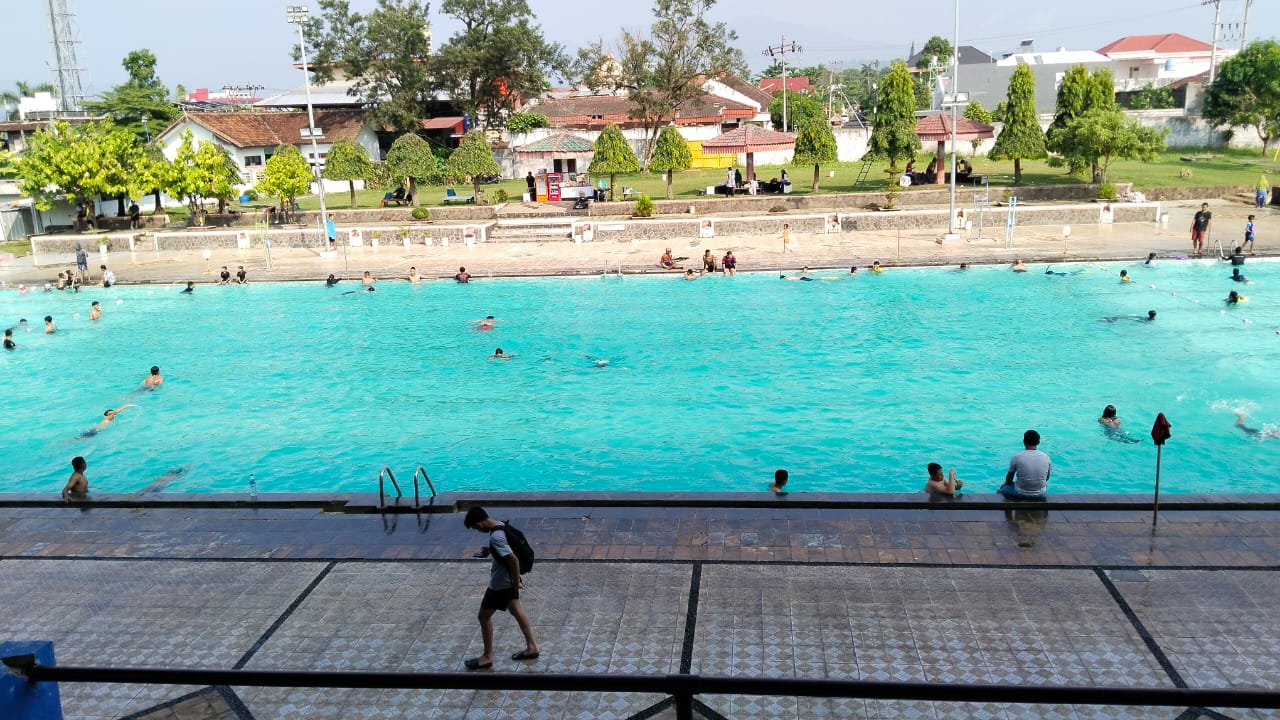Kolam renang Pahoman Bandar Lampung akan menjadi lokasi terselenggaranya Kejuaraan Renang Se-Sumatra Walikota Cup I 2023 || Foto: Dok. SMSI Bandar Lampung