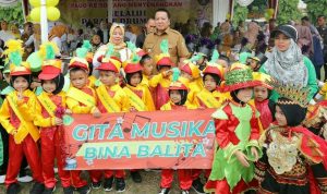 Penguatan Transisi dari PAUD ke SD, Pemprov Lampung Gelar Parade Drumband