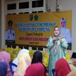 Peringati Hari Lanjut Usia Nasional, Ketua Umum LKKS Lampung Serahkan Bantuan Sembako