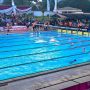 Suasana hari pertama Kejuaran Renang Antar Pelajar dan Antar Perkumpulan se-Sumatera Walikota Cup I 2023 yang berlangsung di Kolam Renang Pahoman, Bandar Lampung || Foto: Dok. SMSI Kota Bandar Lampung