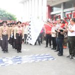 Ribuan Pelajar Bandar Lampung Ikuti Gerak Jalan Peringati Baden Powell 2023
