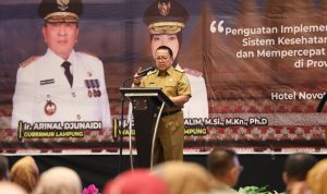 Buka Rakerkesda 2023, Gubernur Lampung Ajak Jajaran Kesehatan Optimalkan Sinergi