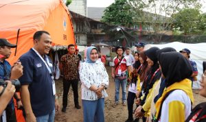 Ketua PMI Lampung Kunjungi Jumbara PMR Tingkat Nasional IX