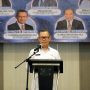 Sekretaris Daerah Provinsi Lampung Fahrizal Darminto dalam acara dialog publik yang digelar di Hotel Novotel, Bandar Lampung || Foto: Adpim Pemprov Lampung