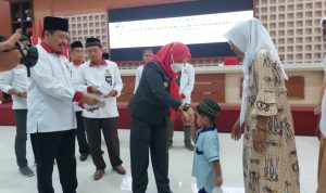 Peringati 10 Muharam, Pemkot bersama BAZNAS Bagikan Santunan Untuk Kaum Dhuafa dan Anak Yatim