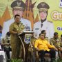 Gubernur Lampung, Arinal Djunaidi saat memberikan sambutan dalam kegiatan silaturahmi Gubernur Lampung di Gedung Sesaat Agung Bumi Sai Wawai (GSA-BSW) || Foto: Istimewa
