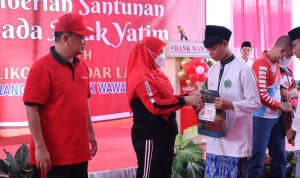 Bersama Walikota Eva Dwiana, Bank Waway Salurkan Dana CSR di Hari Ulang Tahun ke-53