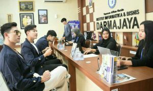 Verrell Bramasta Resmi Mendaftar Jadi Mahasiswa Kampus The Best IIB Darmajaya