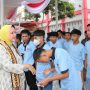 Bunda Forum Anak Daerah Provinsi Lampung Riana Sari Arinal mengunjungi Lembaga Pembinaan Khusus Anak (LPKA) Kelas II Bandar Lampung || Foto: Adpim Pemprov Lampung