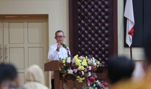Sekdaprov Lampung Buka Pelatihan Kepemimpinan Nasional Tingkat II Angkatan XXXIII Tahun 2023