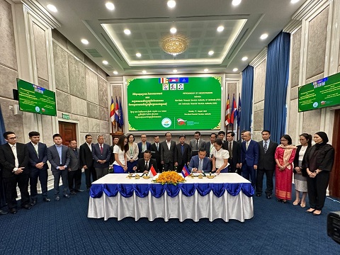 OJK melakukan kerja sama dengan Non-Bank Financial Services Authority of Cambodia (Cambodia FSA) || Foto: Dok. OJK