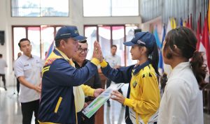 Ikuti Popnas di Sumatera Selatan, Gubernur Arinal Lepas Kontingen Pekan Olahraga Pelajar Nasional XVI Provinsi Lampung