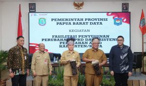 Turun Langsung ke Papua Barat Daya, Tim Kemendagri Lakukan Monev Percepatan Realisasi APBD dan Asistensi Penyusunan Perubahan APBD